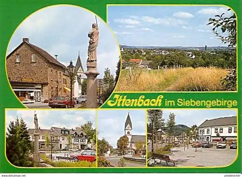 Ansichtskarte Deutschland - Nordrhein-Westfalen - Ittenbach im Siebengebirge - Mehrbildkarte (1268)