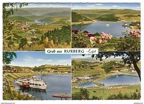 Ansichtskarte Deutschland - Nordrhein-Westfalen - Rurberg / Eifel - Mehrbildkarte (1069)