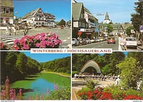 Ansichtskarte Deutschland - Nordrhein-Westfalen - Winterberg / Hochsauerland - Mehrbildkarte (565)