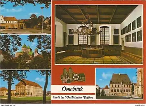 Ansichtskarte Deutschland - Niedersachsen - Osnabrück - Stadt des Westfälischen Friedens (526)