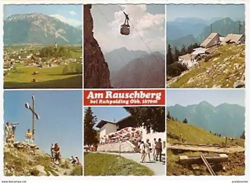 Ansichtskarte Deutschland - Bayern - Ruhpolding - Am Rauschberg (1098)