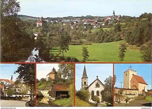 Ansichtskarte Deutschland - Bayern - Trausnitz / Oberpfälzer Wald - Mehrbildkarte (403)