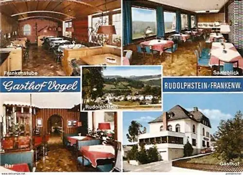 Ansichtskarte Deutschland - Bayern - Rudolphstein - Gasthof Vogel (149)