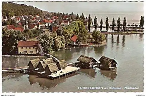 Ansichtskarte Deutschland - Baden-Württemberg - Unteruhldingen am Bodensee - Pfahlbauten (686)