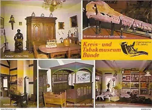 Ansichtskarte Deutschland - Nordrhein-Westfalen - Bünde - Kreis- und Tabakmuseum (538)