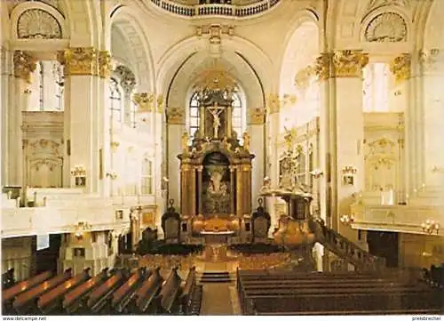 Ansichtskarte Deutschland - Hamburg - Innenansicht der Michaelis Kirche (459)