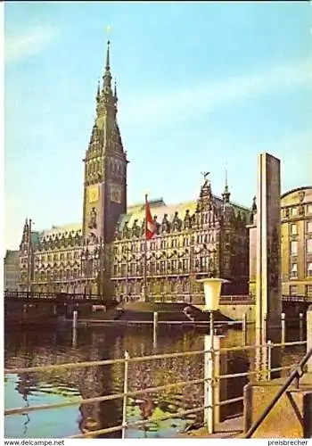 Ansichtskarte Deutschland - Hamburg - Rathaus (457)