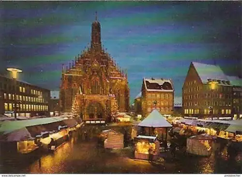 Ansichtskarte Deutschland - Bayern - Nürnberg - Christkindlesmarkt (560)