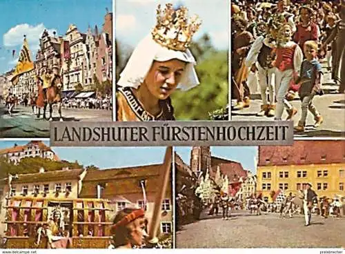 Ansichtskarte Deutschland - Bayern - Landshut - Landshuter Fürstenhochzeit (682)