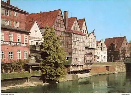 Ansichtskarte Deutschland - Niedersachsen - Lüneburg - Partie an der Ilmenau (16)