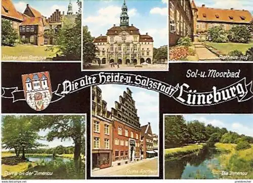 Ansichtskarte Deutschland - Niedersachsen - Lüneburg - Die alte Heide- u. Salzstadt (31)