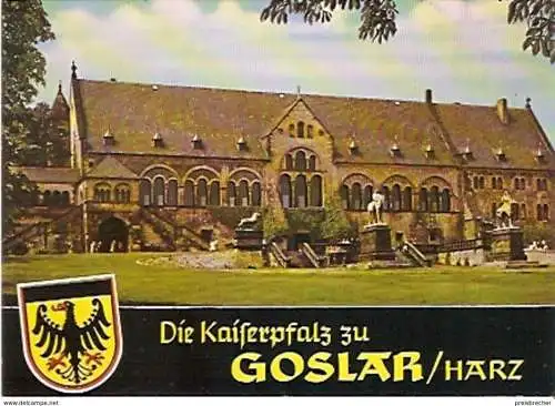 Ansichtskarte Deutschland - Niedersachsen - Goslar / Harz - Kaiserpfalz (1152)