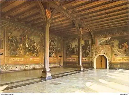 Ansichtskarte Deutschland - Niedersachsen - Goslar / Harz - Großer Reichssaal in der Kaiserpfalz (1160)