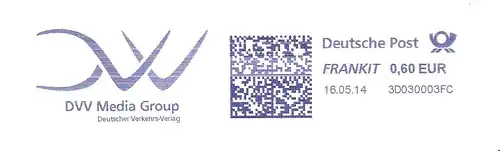 Freistempel 3D030003FC - DVV Media Group - Deutscher Verkehrs-Verlag (#1084)