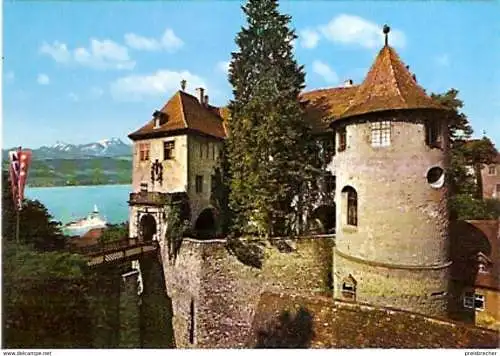 Ansichtskarte Deutschland - Baden-Württemberg - Meersburg am Bodensee - Altes Schloss (734)