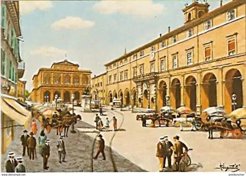 Ansichtskarte Italien - Rimini - Piazza Cavour (207)