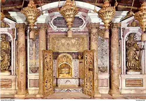 Ansichtskarte Vatikan - \"Die Beichte\" unter dem päpstlichen Altar (770)