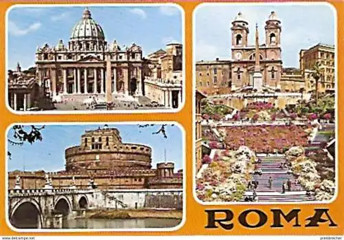 Ansichtskarte Italien - Rom - Kirchen (296)