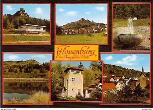 Ansichtskarte Deutschland - Bayern - Flossenbürg im Oberpfälzer Wald - Mehrbildkarte (826)