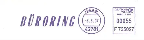 Freistempel F735027 Haan - BÜRORING (#1123)