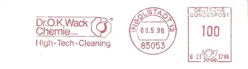 Freistempel B23 3786 Ingolstadt - Dr. O. K. Wack Chemie GmbH - High Tech Cleaning (#1130)