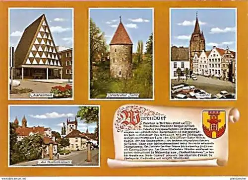 Ansichtskarte Deutschland - Nordrhein-Westfalen - Warendorf - Mehrbildkarte mit Chronik (521)