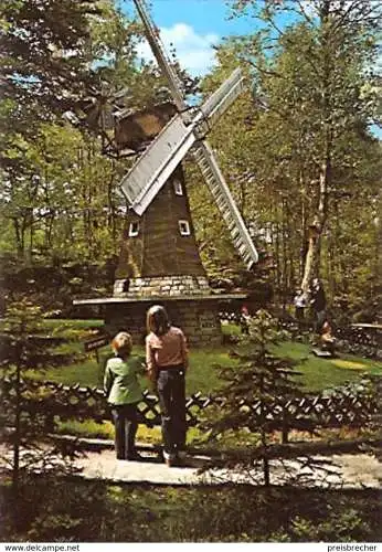 Ansichtskarte Deutschland - Nordrhein-Westfalen - Ibbenbüren - Windmühle im Erholungspark (552)