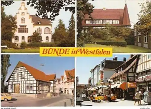 Ansichtskarte Deutschland - Nordrhein-Westfalen - Bünde in Westfalen - Mehrbildkarte (542)