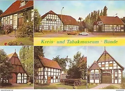 Ansichtskarte Deutschland - Nordrhein-Westfalen - Bünde - Kreis- und Tabakmuseum (541)