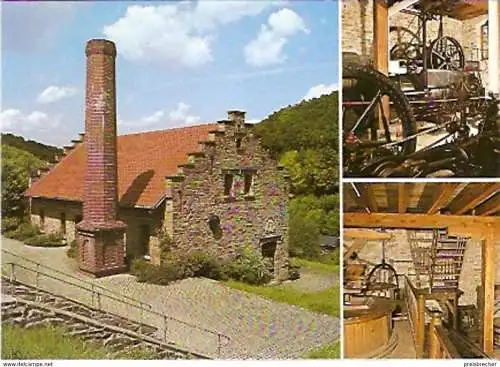 Ansichtskarte Deutschland - Nordrhein-Westfalen - Hagen - Freilichtmuseum - Dampfmühle, Dampfmaschine (613)