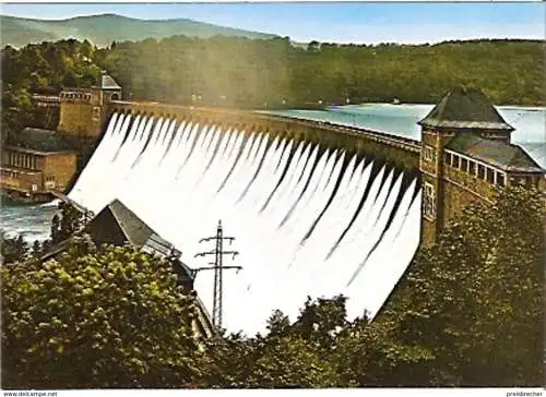 Ansichtskarte Deutschland - Hessen - Waldeck - Edertalsperre (117)
