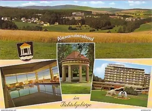 Ansichtskarte Deutschland - Bayern - Alexandersbad im Fichtelgebirge - Mehrbildkarte (559)