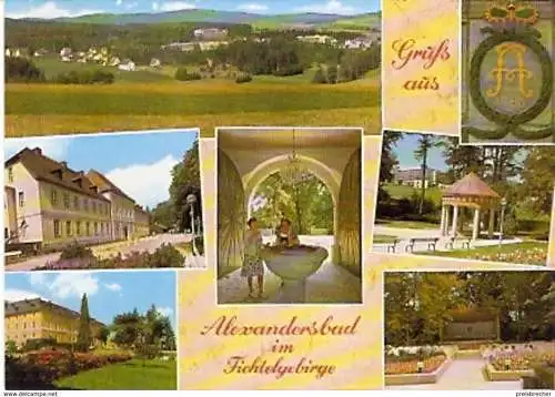 Ansichtskarte Deutschland - Bayern - Alexandersbad im Fichtelgebirge - Mehrbildkarte (561)