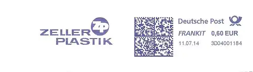 Freistempel 3D04001184 - ZP ZELLER PLASTIK (#1278)