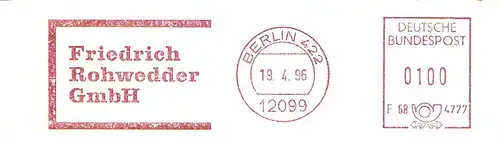 Freistempel F68 4777 Berlin - Friedrich Rohwedder GmbH (#1347)