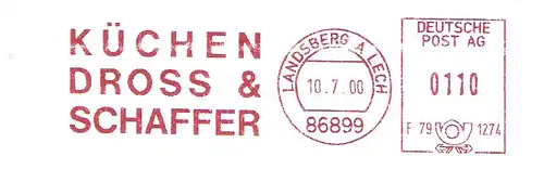 Freistempel F79 1274 Landsberg a Lech - KÜCHEN DROSS & SCHAFFER (#1511)