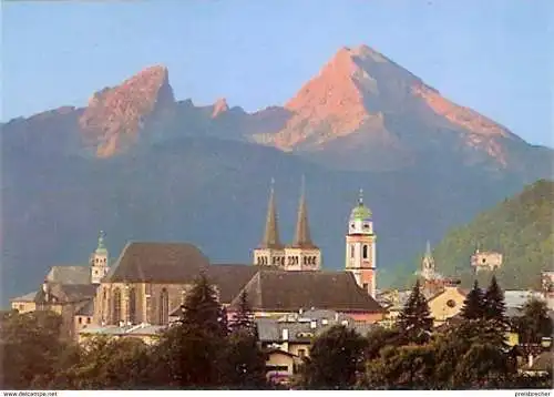 Ansichtskarte Deutschland - Bayern - Berchtesgaden mit Watzmann (1116)