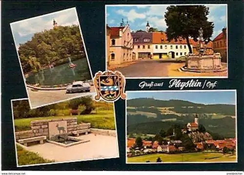 Ansichtskarte Deutschland - Bayern - Pleystein / Oberpfälzer Wald - Mehrbildkarte (833)