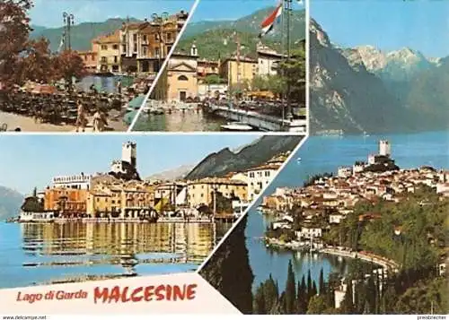 Ansichtskarte Italien - Malcesine - Gardasee - Mehrbildkarte (161)