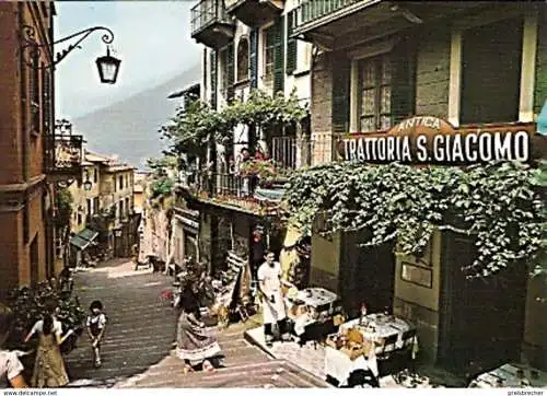 Ansichtskarte Italien - Bellagio - Restaurant Trattoria S. Giacomo (299)