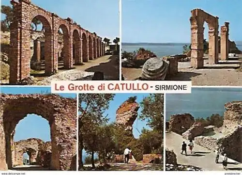 Ansichtskarte Italien - Sirmione - Catullo Grotten (138)