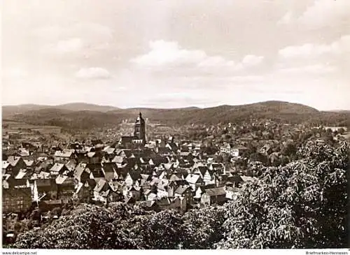 Ansichtskarte Deutschland - Hessen - Bad Wildungen - Stadtpanorama (1356)