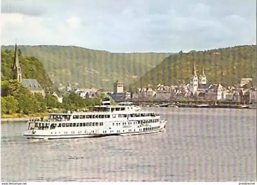 Ansichtskarte Deutschland - Rheinland-Pfalz - Boppard - Der Rhein (488)