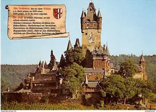 Ansichtskarte Deutschland - Rheinland-Pfalz - Cochem / Alte Reichsburg - Chronik (750)
