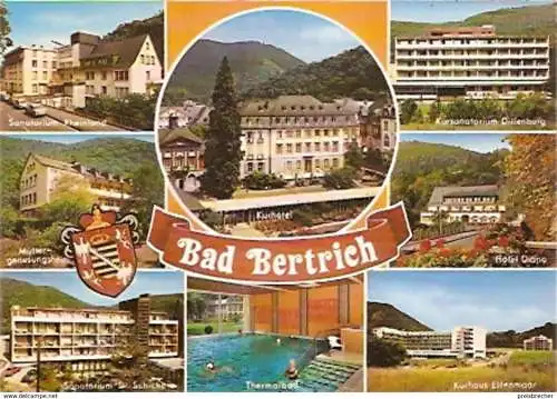 Ansichtskarte Deutschland - Rheinland-Pfalz - Bad Bertrich - Mehrbildkarte (1037)