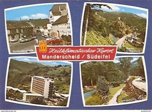 Ansichtskarte Deutschland - Rheinland-Pfalz - Manderscheid - Kurfürstenstraße, Ansichten (312)