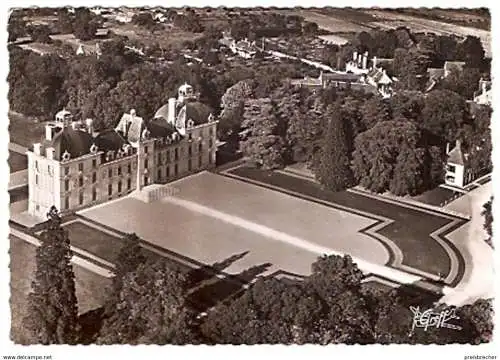 Ansichtskarte Frankreich - Cheverny - Schloss Cheverny mit Park (1088)