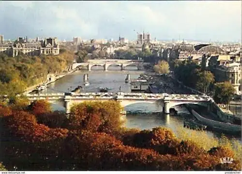 Ansichtskarte Frankreich - Paris - Brücken über der Seine (300)