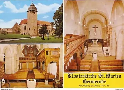Ansichtskarte Deutschland - Hessen - Germerode - Klosterkirche St. Marien (33)