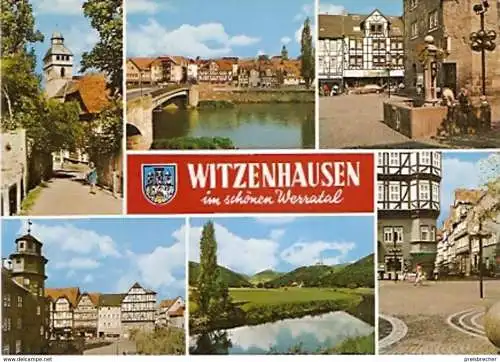Ansichtskarte Deutschland - Hessen - Witzenhausen im schönen Werratal (19)